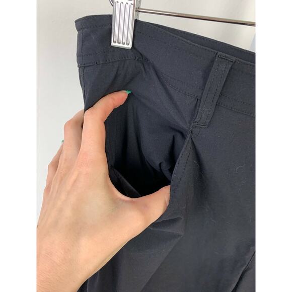 ORVIS  14 Cortina Ankle Pants Lightweight Tech Stretch Nylon Travel 2FXC Black - Picture 6 of 10